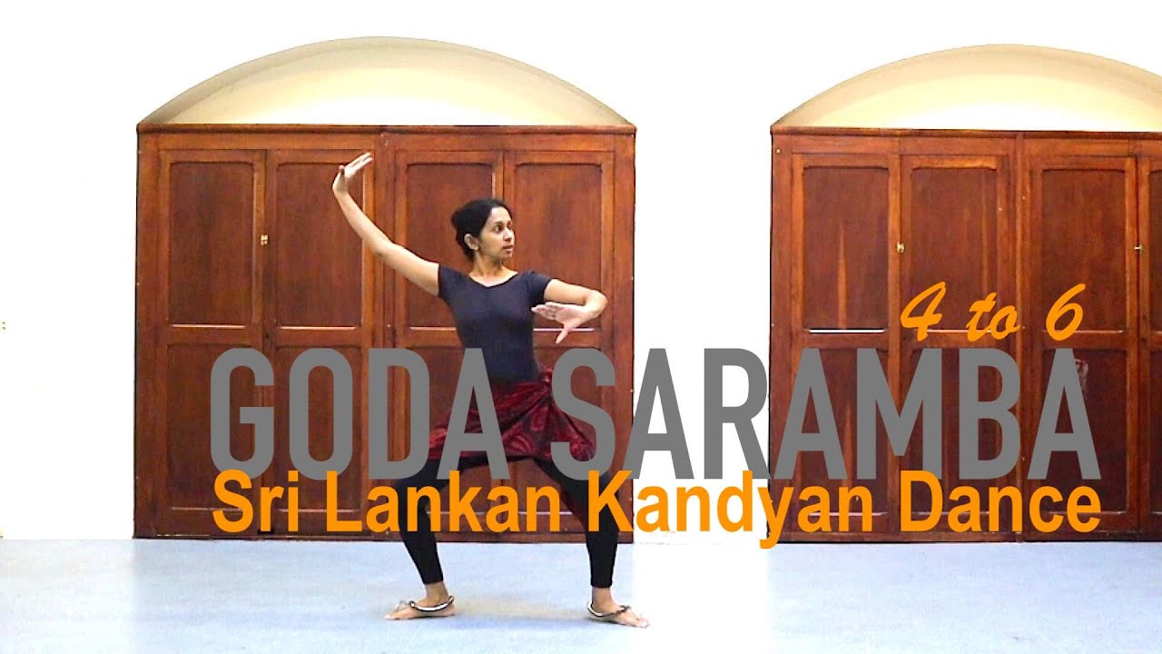 Sri Lankan Traditional Dance | Kandyan Dance GODA SARABA 4-6 By Senani Wansanatha
