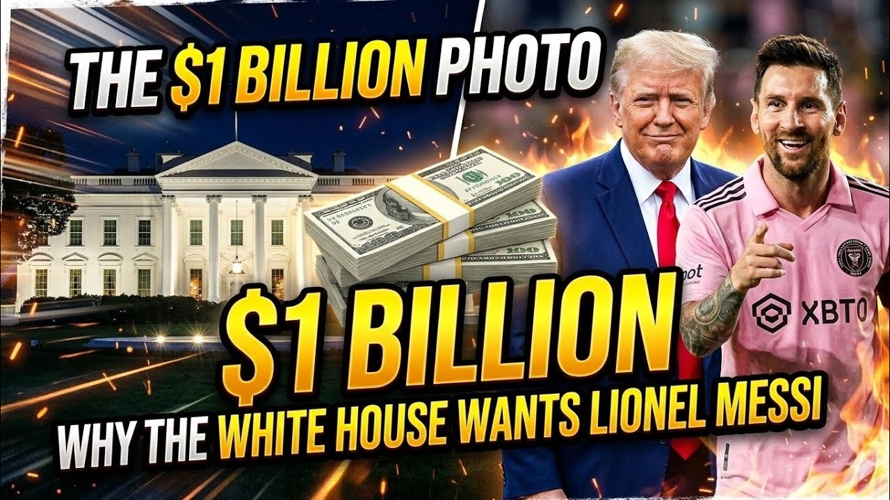 The $1 Billion Photo: Why the White House Wants Lionel Messi.