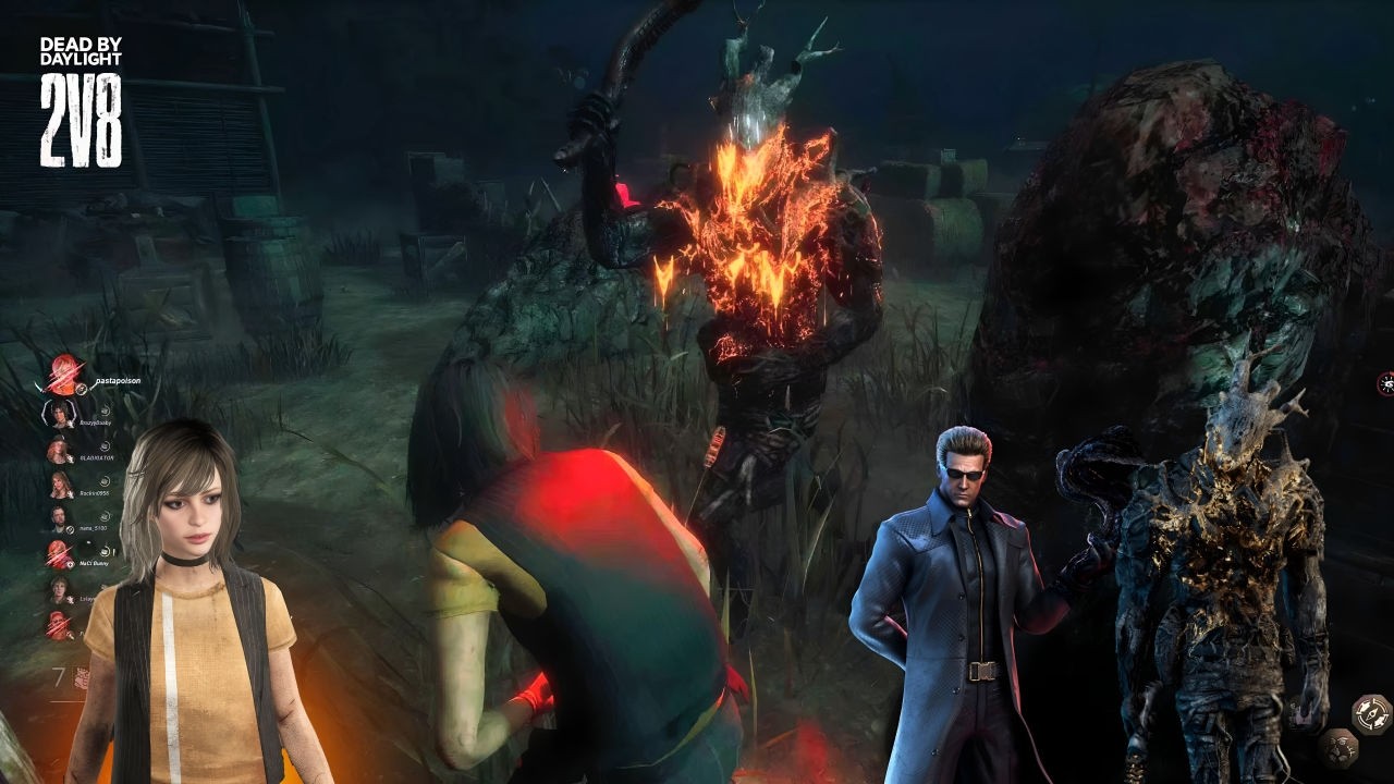 Cheryl in 2v8! Wesker and Blighted Wraith