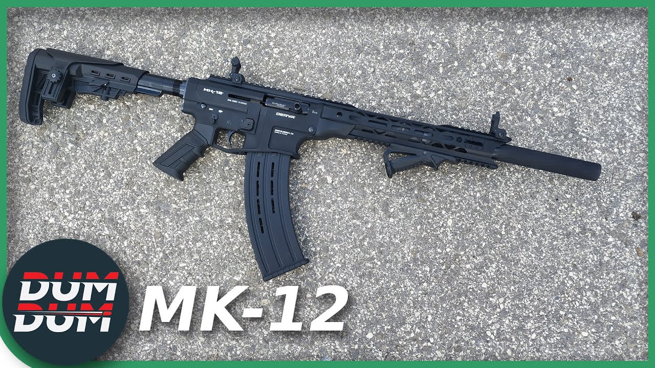 Derya MK-12, opis puške