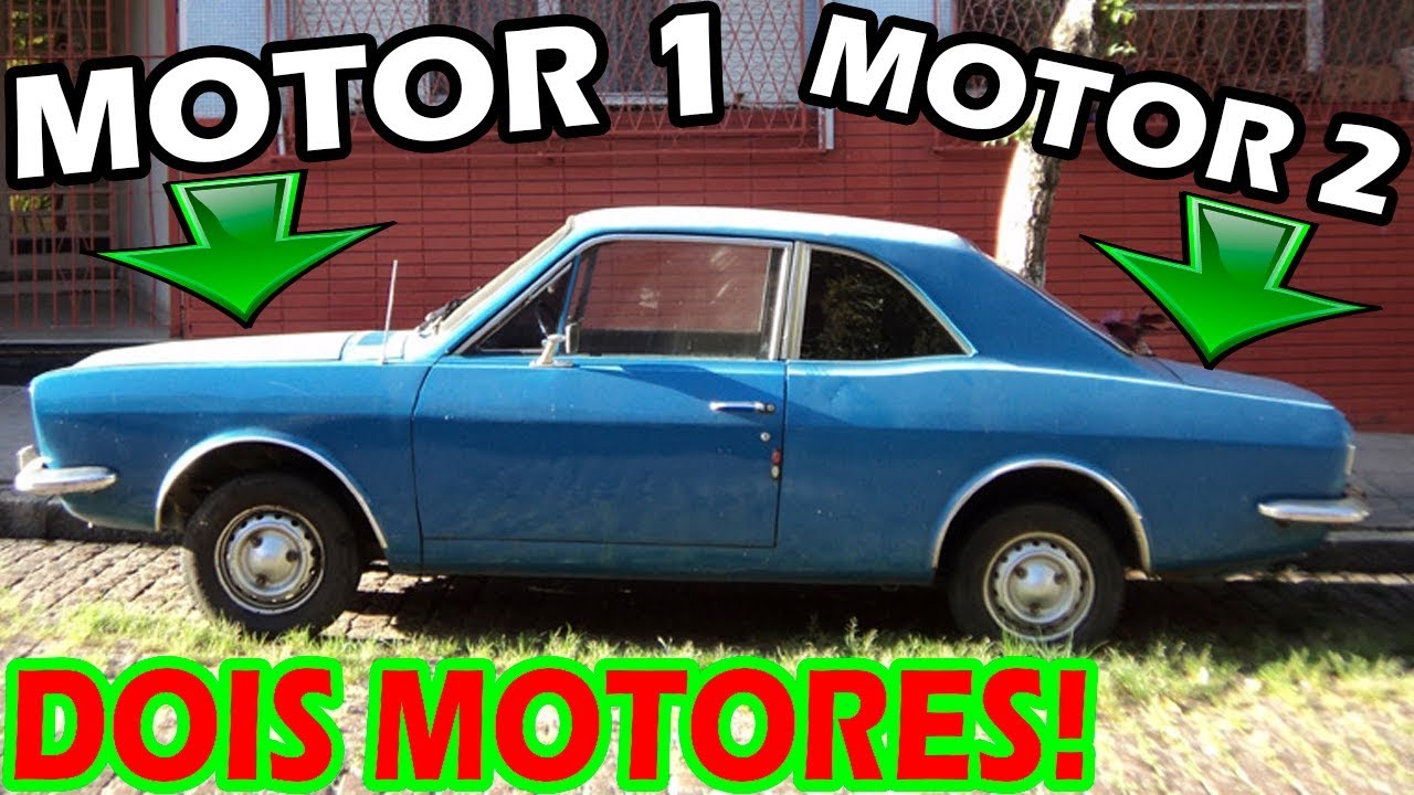 O CARRO COM 2 MOTORES A GASOLINA!