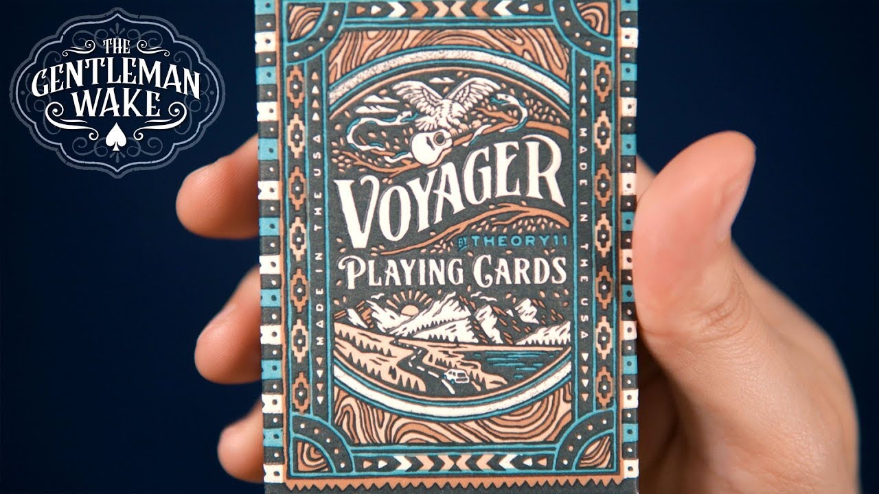 Voyager Playing Cards from Theory 11 Deck Review and GIVEAWAY