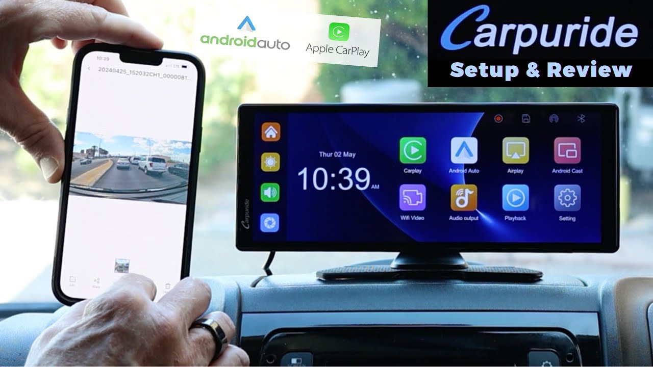Сенсорный HD-дисплей Carpuride W903 — полная установка и обзор