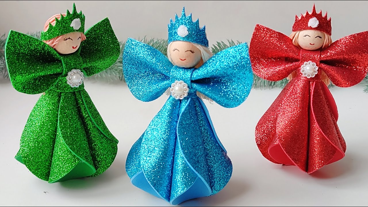 😇🎄 Beautiful Handmade Craft Idea 🎀 Easy Decorations Craft Idea with Foam EVA