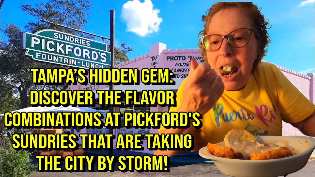 Mouthwatering Flavors at Pickford's Sundries That Will Change Your Life! Tampa Rejoice!
