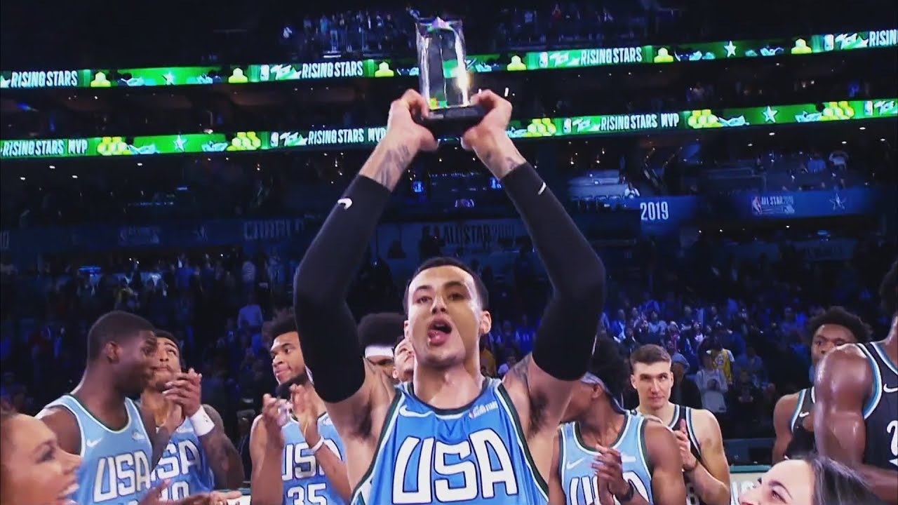 NBA All-Star Rising Stars Challenge 2019 World vs USA! Kyle Kuzma MVP