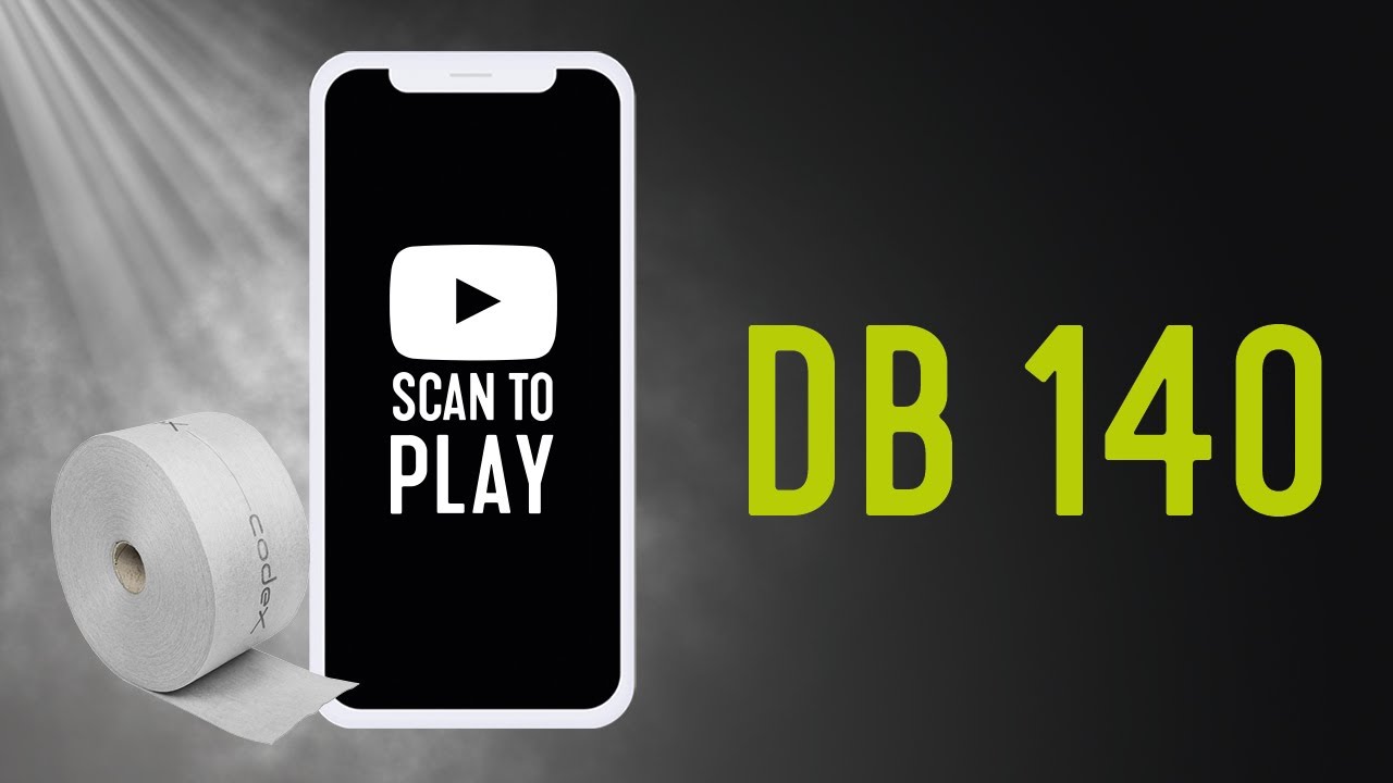 SCAN TO PLAY - Zuverl&auml;ssig Abdichten im Innen- und Au&szlig;enbereich mit dem Dichtband codex DB 140 Slim