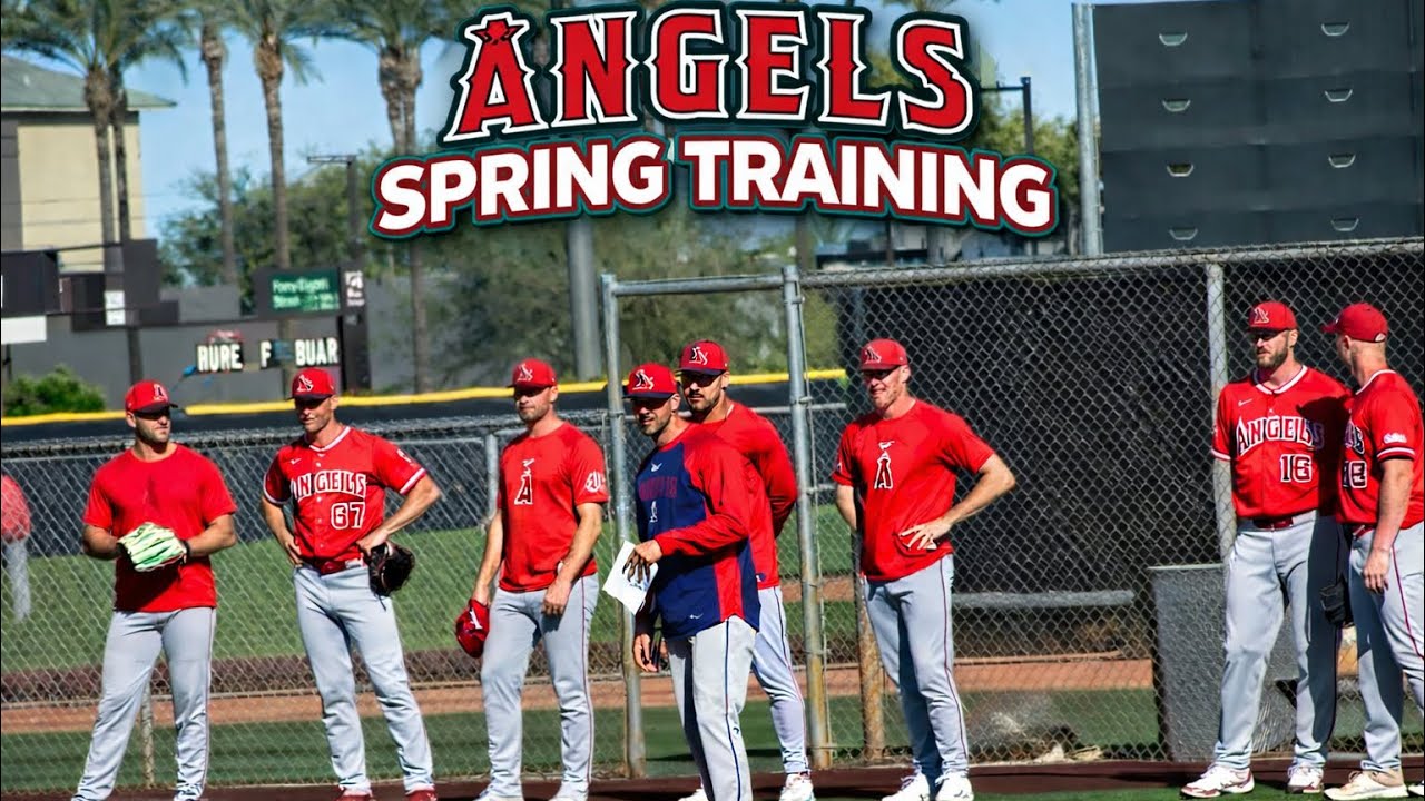 Angels Spring Training - Los Angeles Angels - MLB - Suter - Spring Training - Angels - Mike Trout