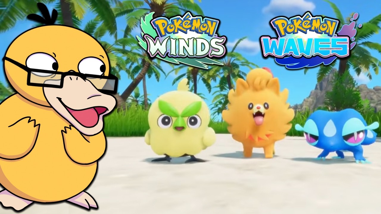 Reacting to Pokemon Winds and Waves!