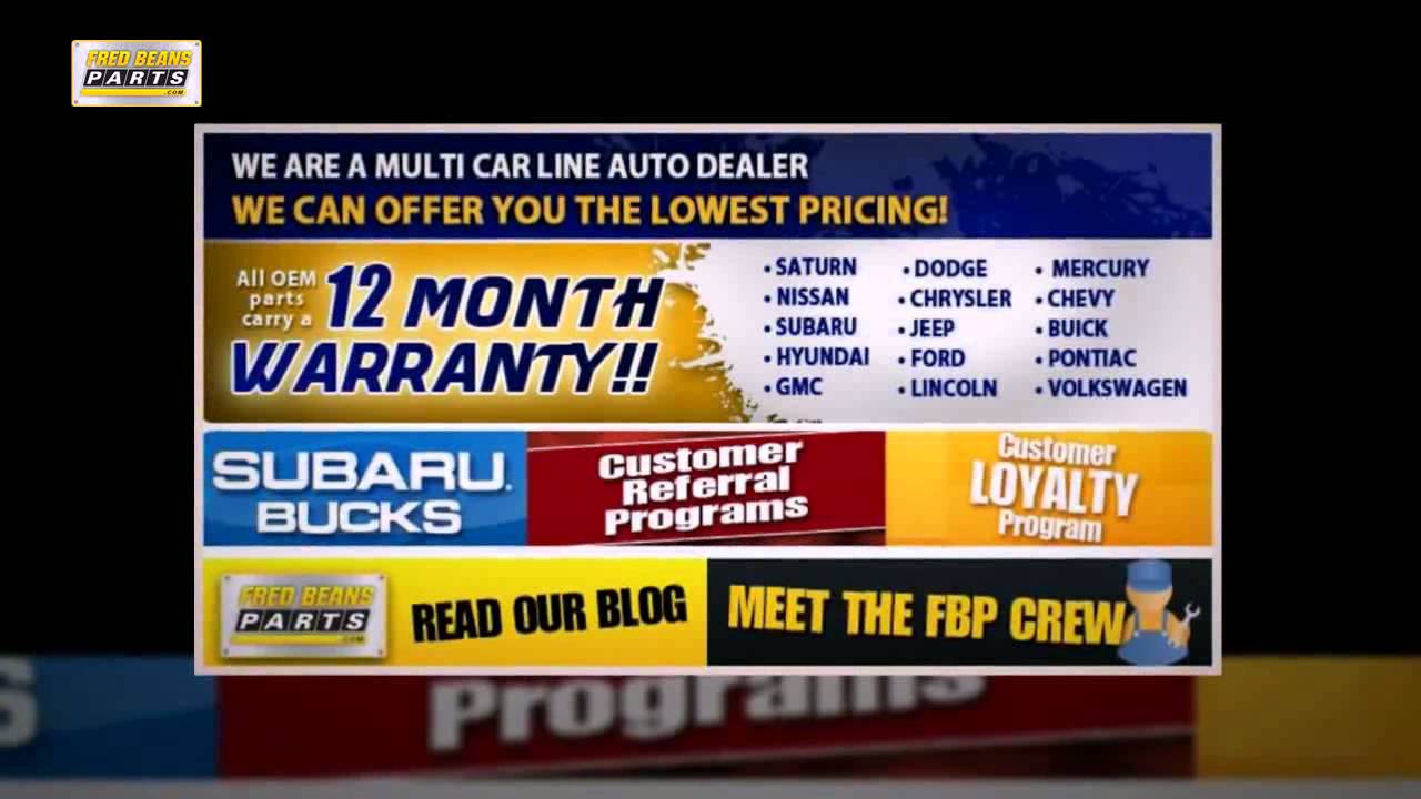 Subaru OEM Parts - Where to Buy Subaru OEM Parts Online