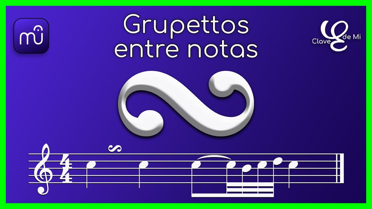 🤔 Grupettos en MuseScore - ¿Es posible entre 2 notas?