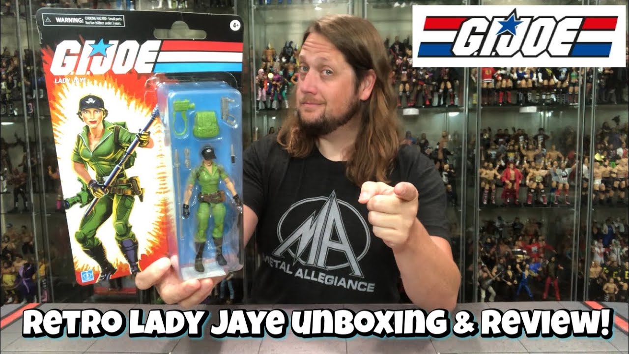 Lady Jaye GIJOE Retro Walmart Exclusive Unboxing & Review!