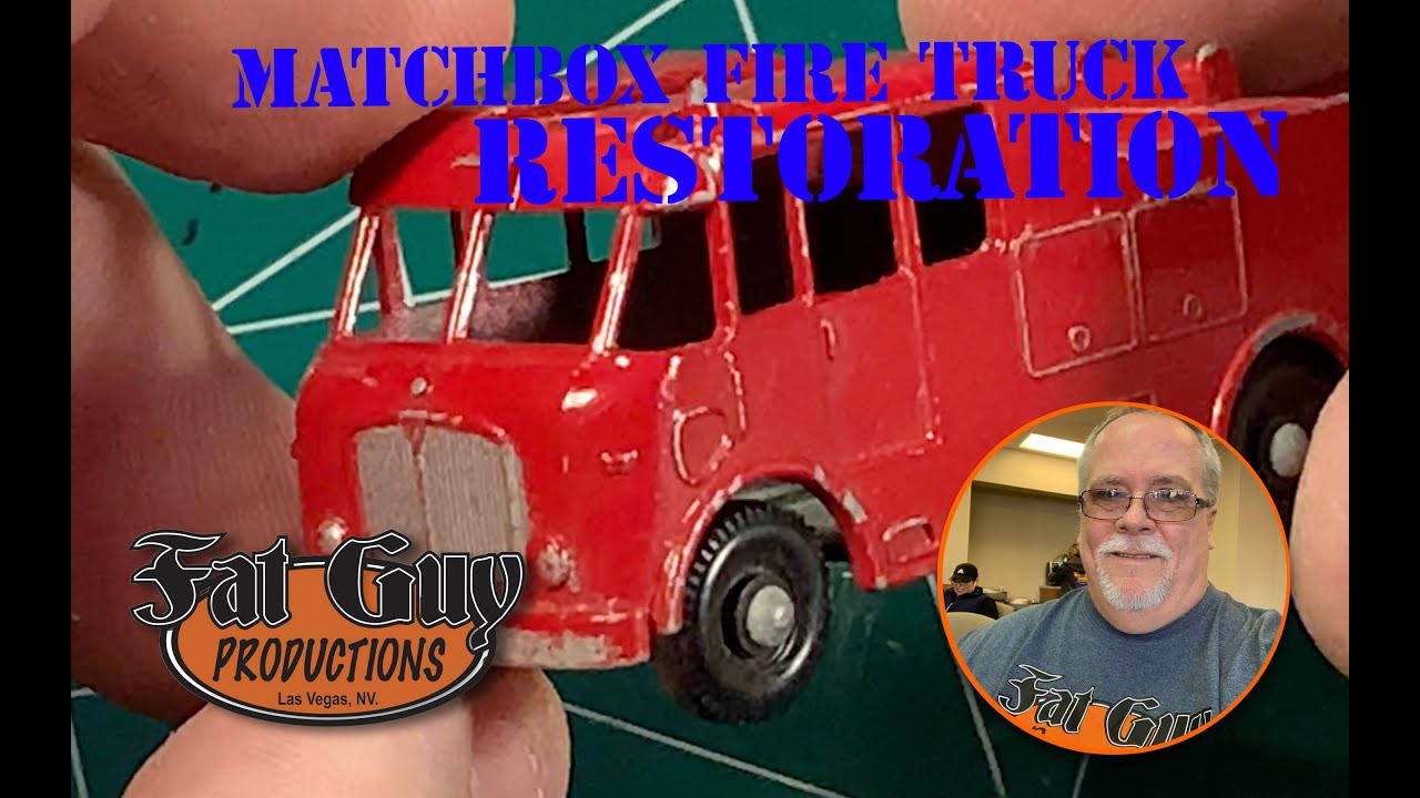 matchbox fire engine - Restoration