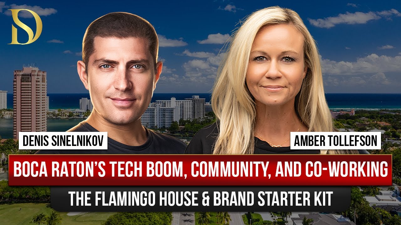 Boca Raton’s Tech Boom, Community, and Co-Working | Amber Tollefson of The Flamingo House
