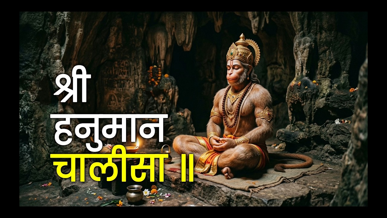🚩 श्री हनुमान चालीसा | Hanuman Chalisa Full Song | संकट मोचन हनुमान भजन 🙏