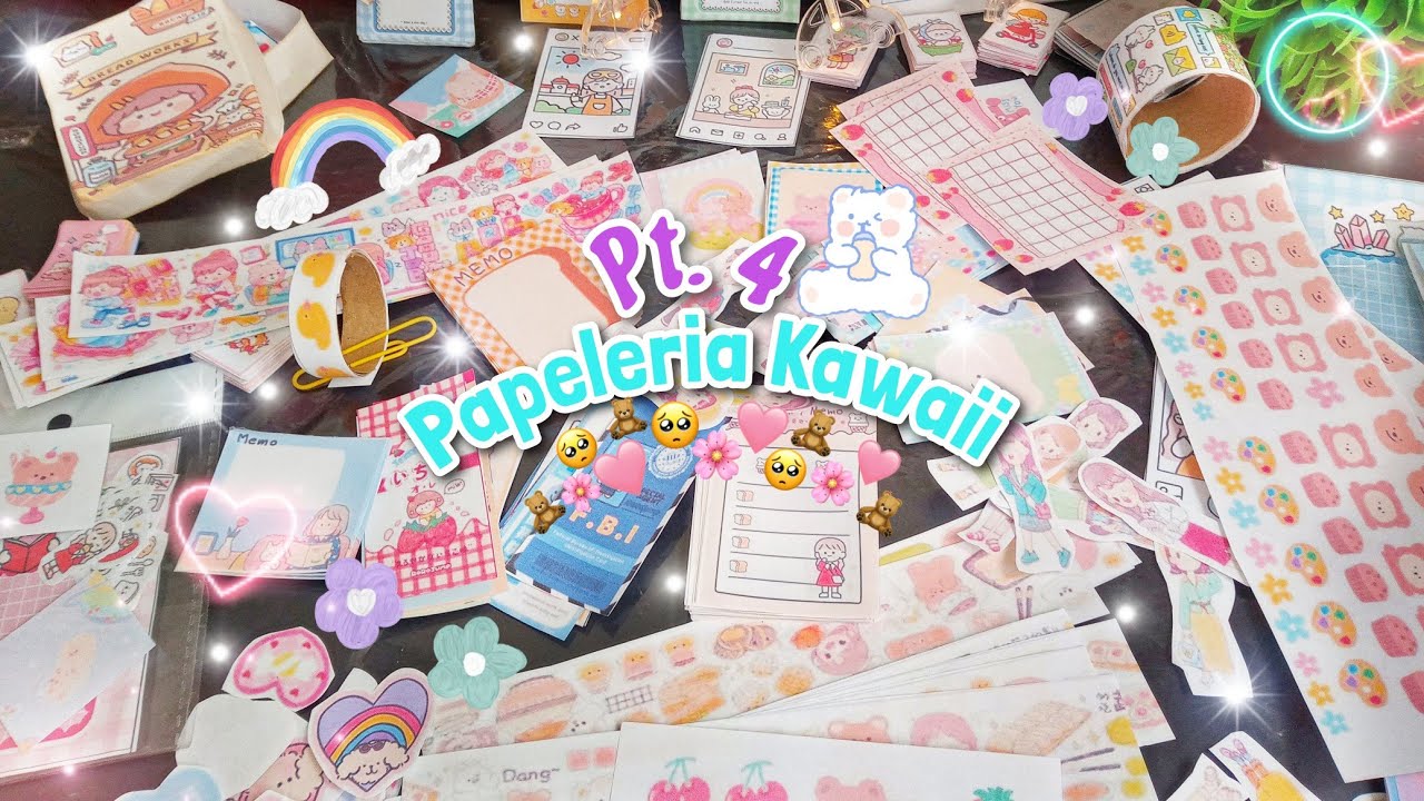 Haz Papelería Kawaii Casera P.t 4 🍓✨💗/Decoración para Bujo 🥝✨