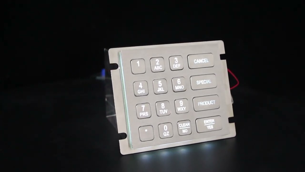 Chente&rsquo;s Parcel Locker Metal PIN Pad: Redefining Durability and Usability in Smart Logistics