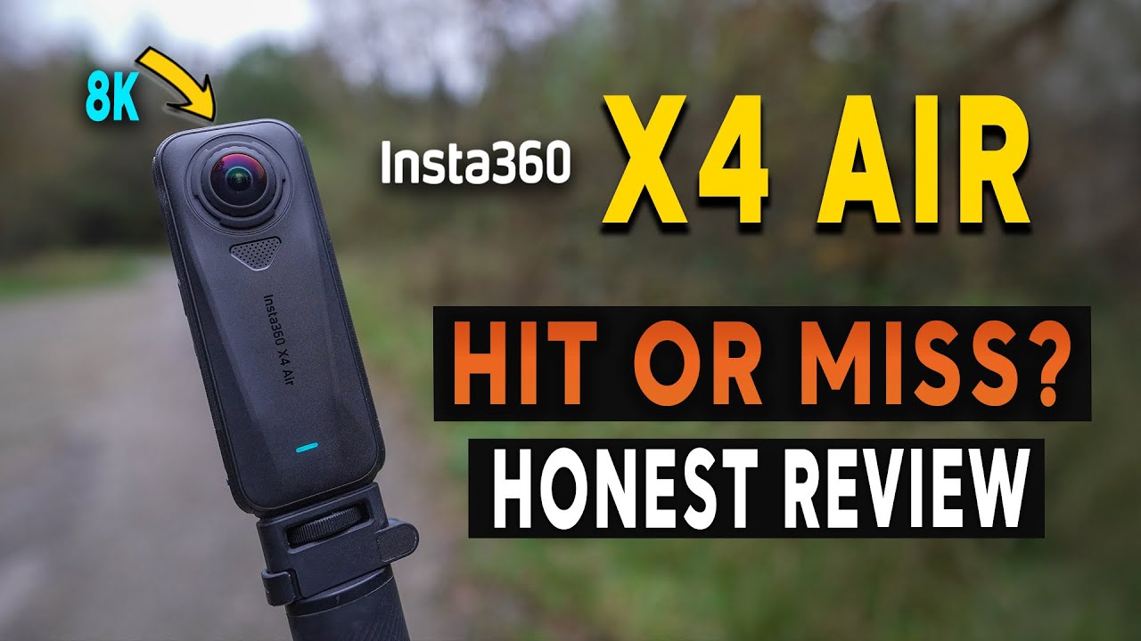 Обзор Insta360 X4 Air — миниатюрная 360-градусная камера 8K
