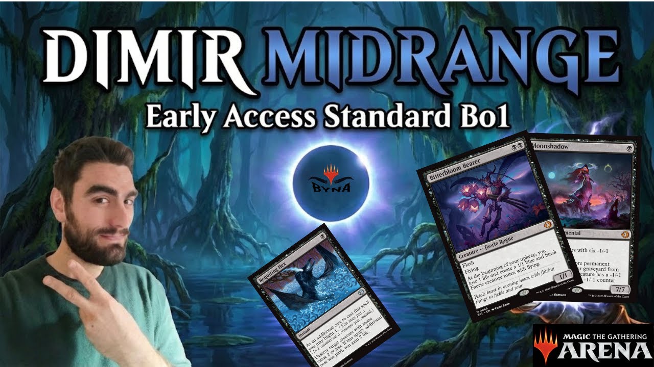 DIMIR MIDRANGE Standard Bo1 #magicthegathering   #mtg #mtgarena
