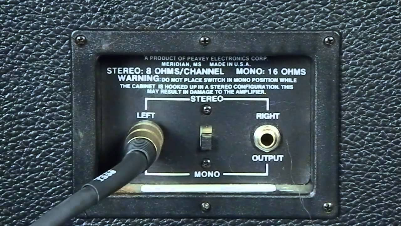 Half Stack Mono Connection
