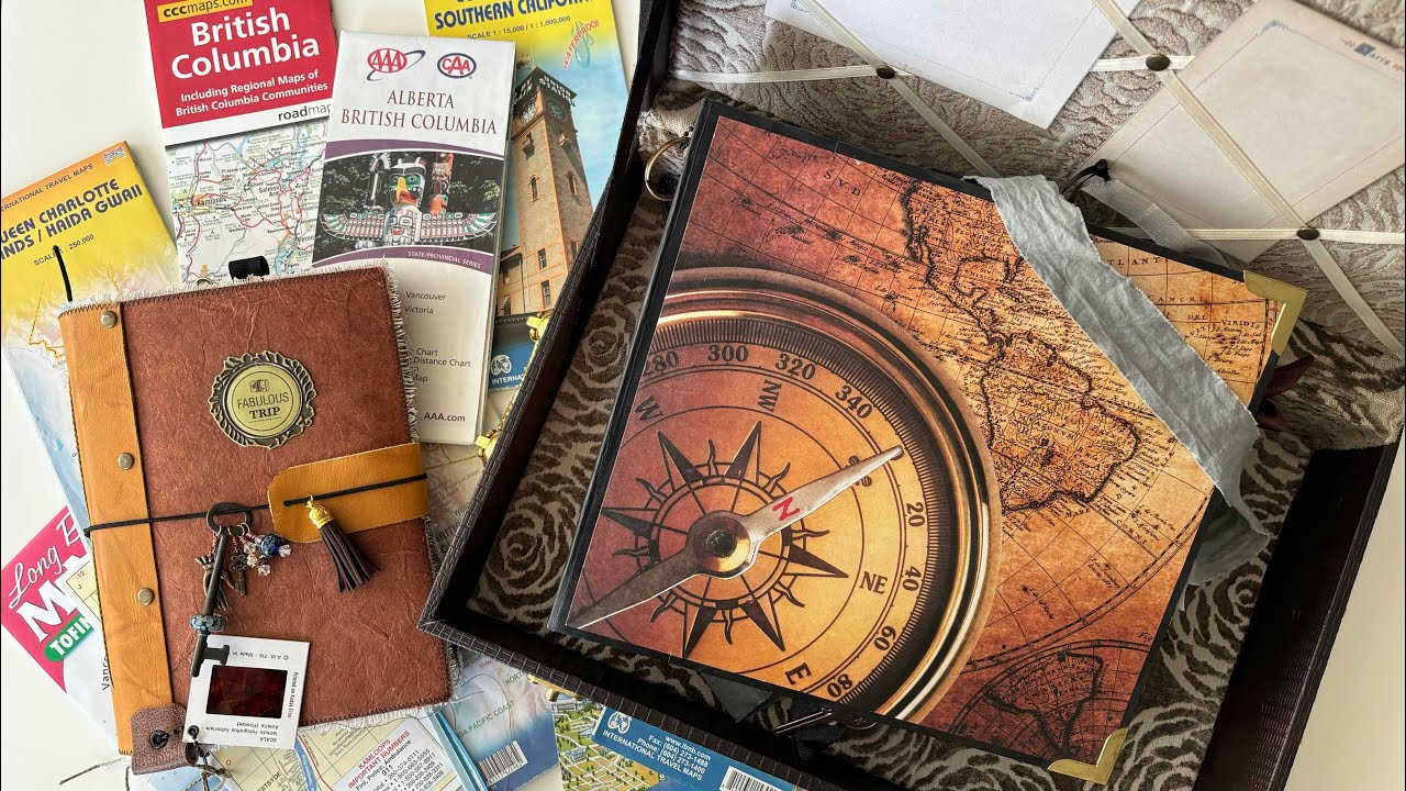 Travel Photo Album and Junk Journal Collection