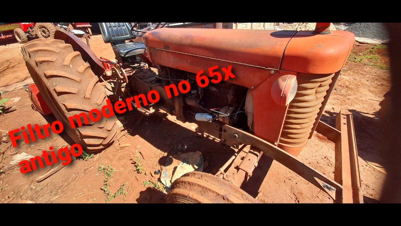 Filtro de Oleo Moderno Descartavel no Massey 65x