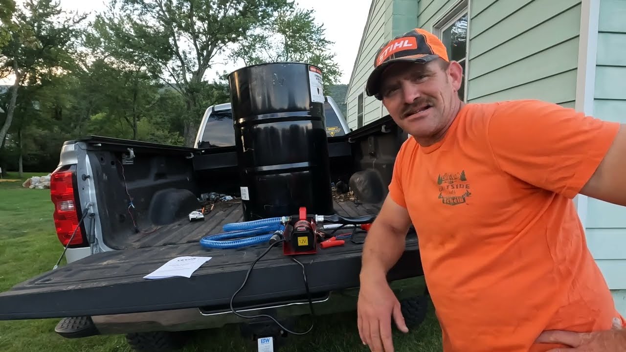 VEVOR Diesel transfer pump unboxing assemly and first time use
