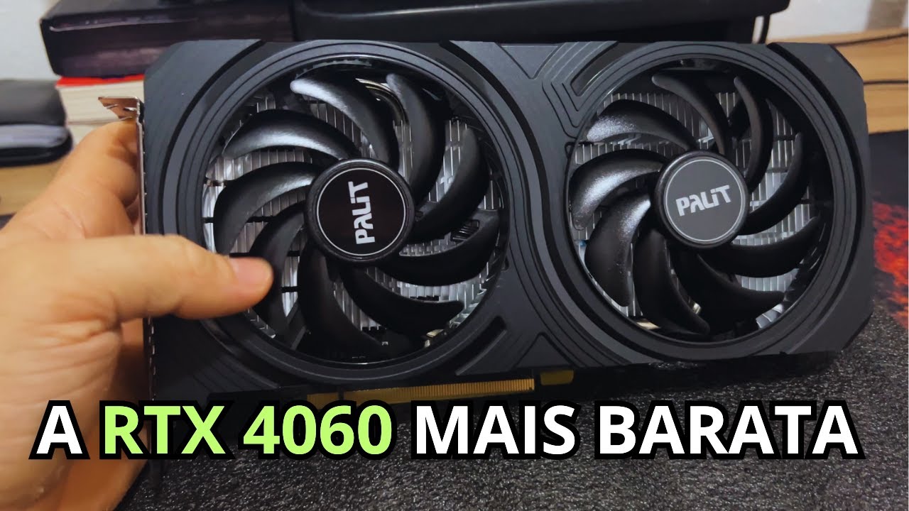 RTX 4060 Palit | Unboxing e Testes