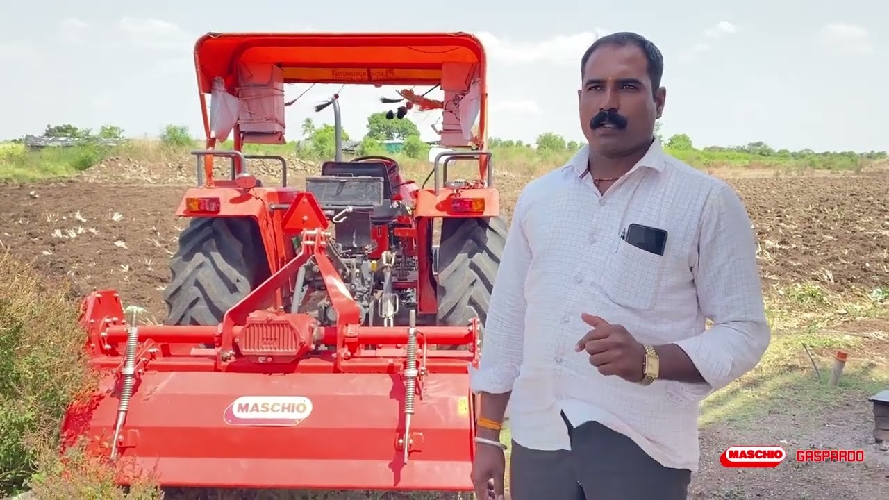 Maschio Rotavator HC model, best performance, Customer testimonial
