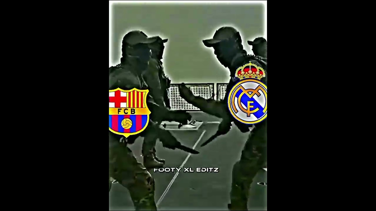 BARCA VS MADRID😈🥶#shorts #football #4k