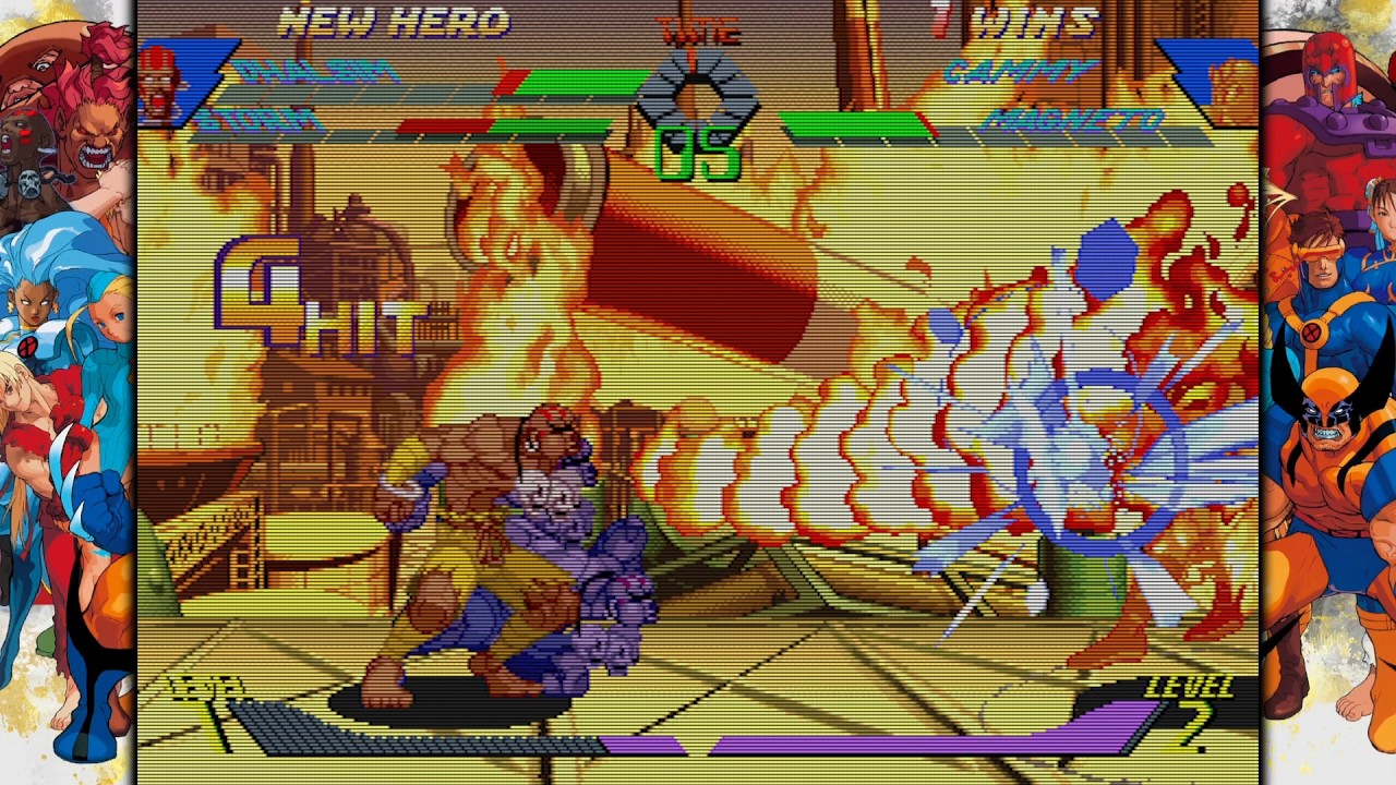 X-Men vs. Street Fighter - Versus Mode [Various/CPU LVL5], Vol. 2