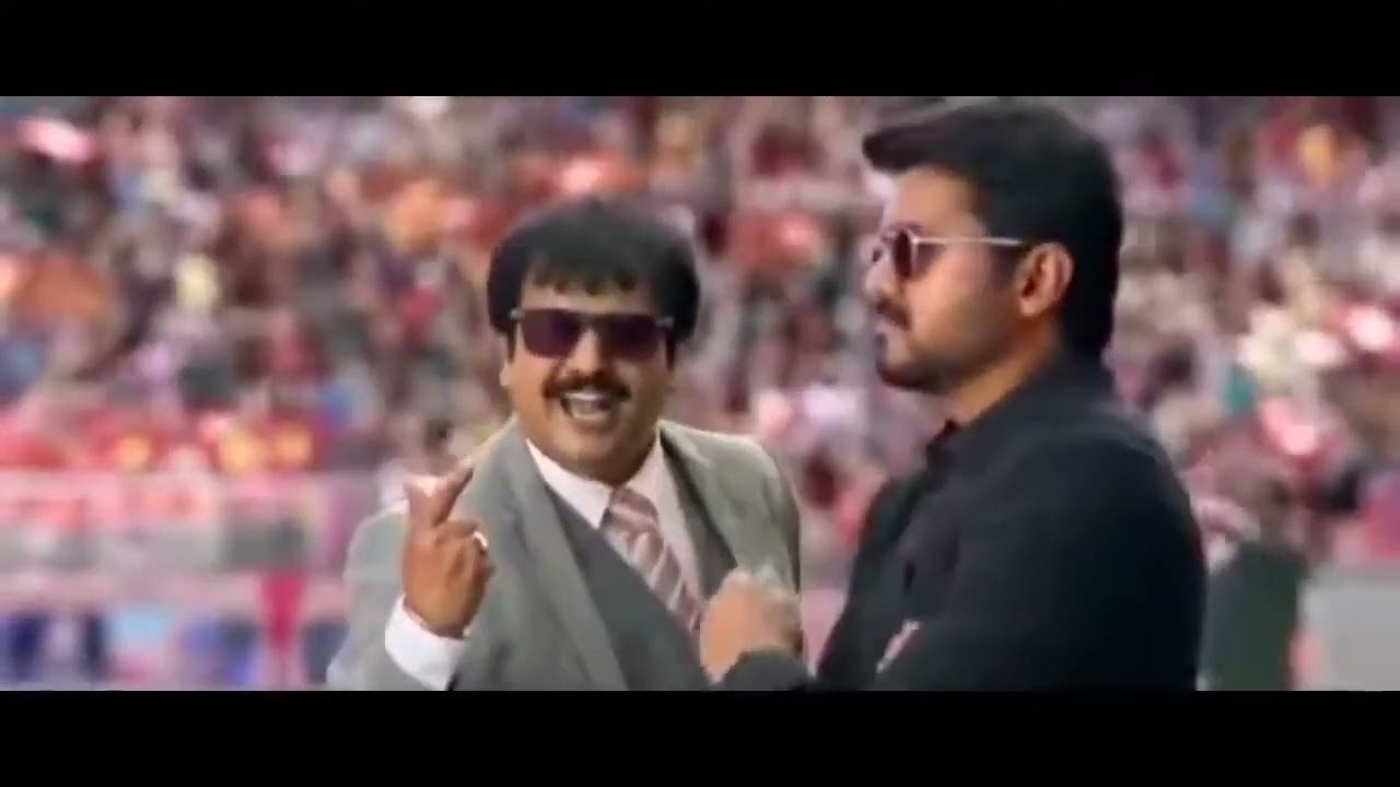 pandiamma mass scene, bigil movie,  vijay