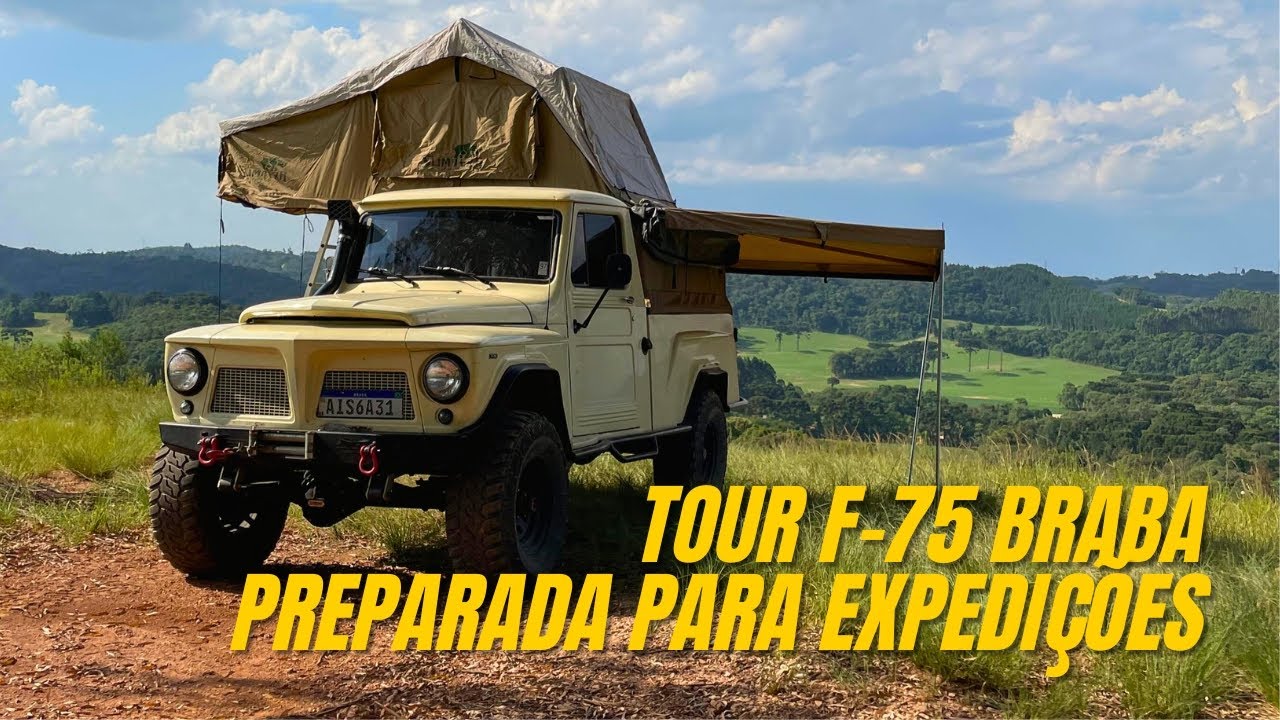 Rural F-75 preparada para expedi&ccedil;&otilde;es (diesel biturbo)