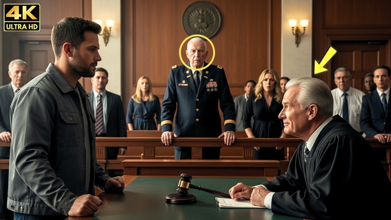 The Judge Smirked at the Single Dad in Court — Until a Veteran in the Gallery Slowly Stood Up
