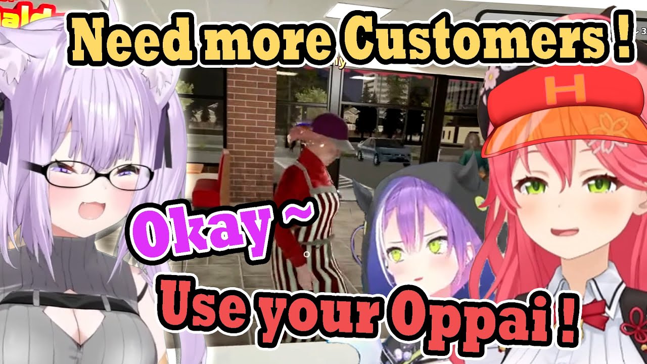 Miko tried to boost sales she made Lui Towa do the 
