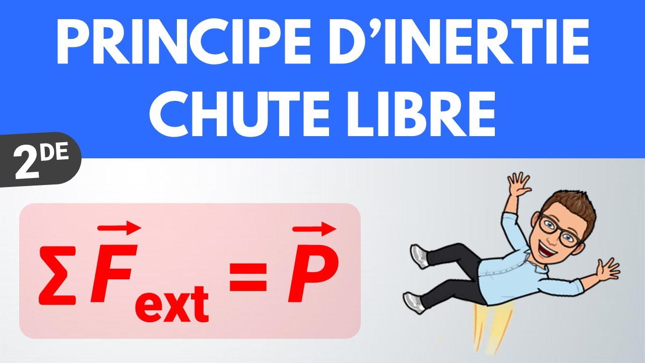 Chute libre et contraposée du principe d'inertie | Seconde | Physique