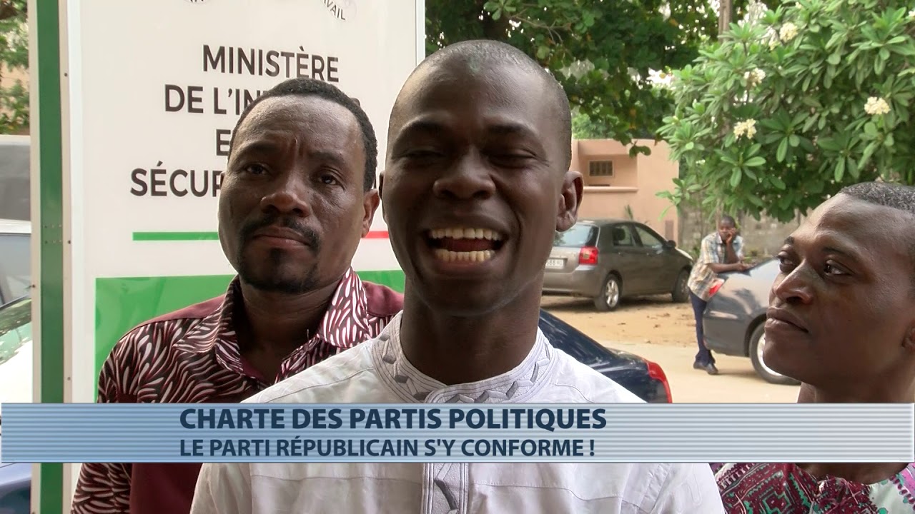 Politique : le parti r&eacute;publicain se conforme &agrave; la charte des partis politiques