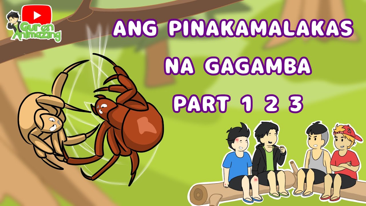 Ang Pinakamalakas Na Gagamba Pt. 1, 2 & 3 Compilation | Pinoy Animation