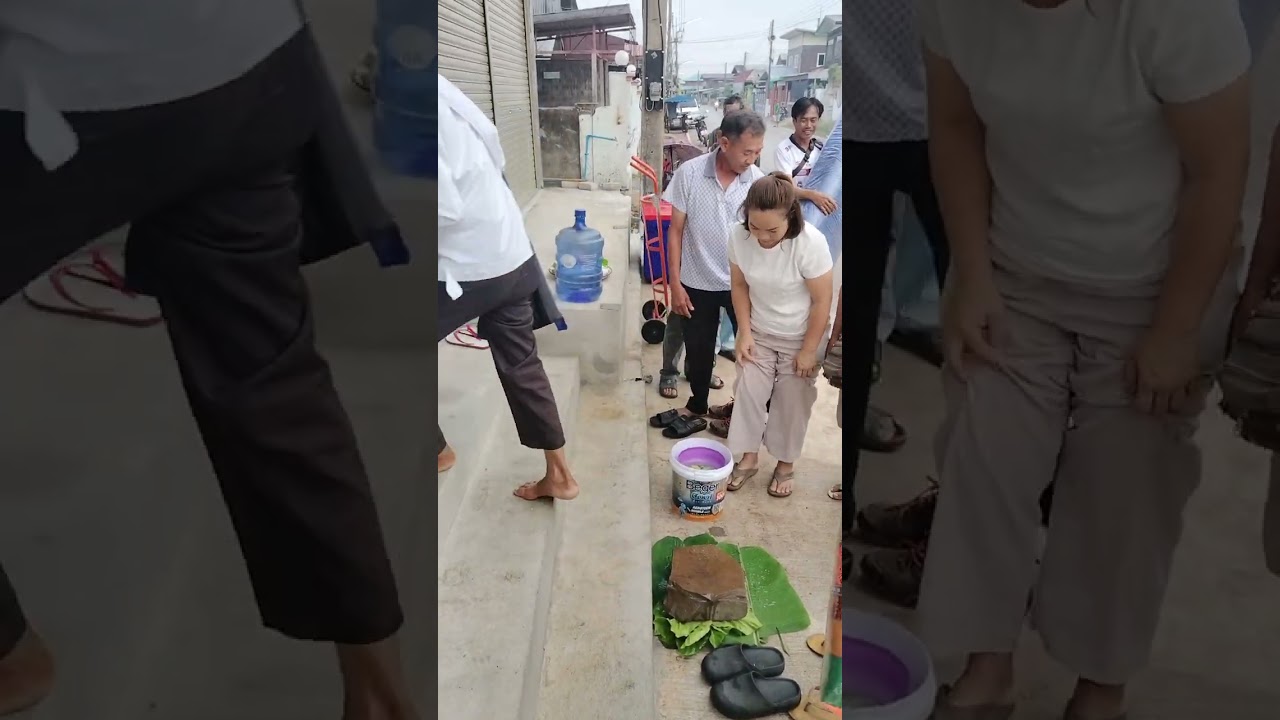 คำกล่าวพิธีกรรมก่อนขึ้นร้านใหม่.