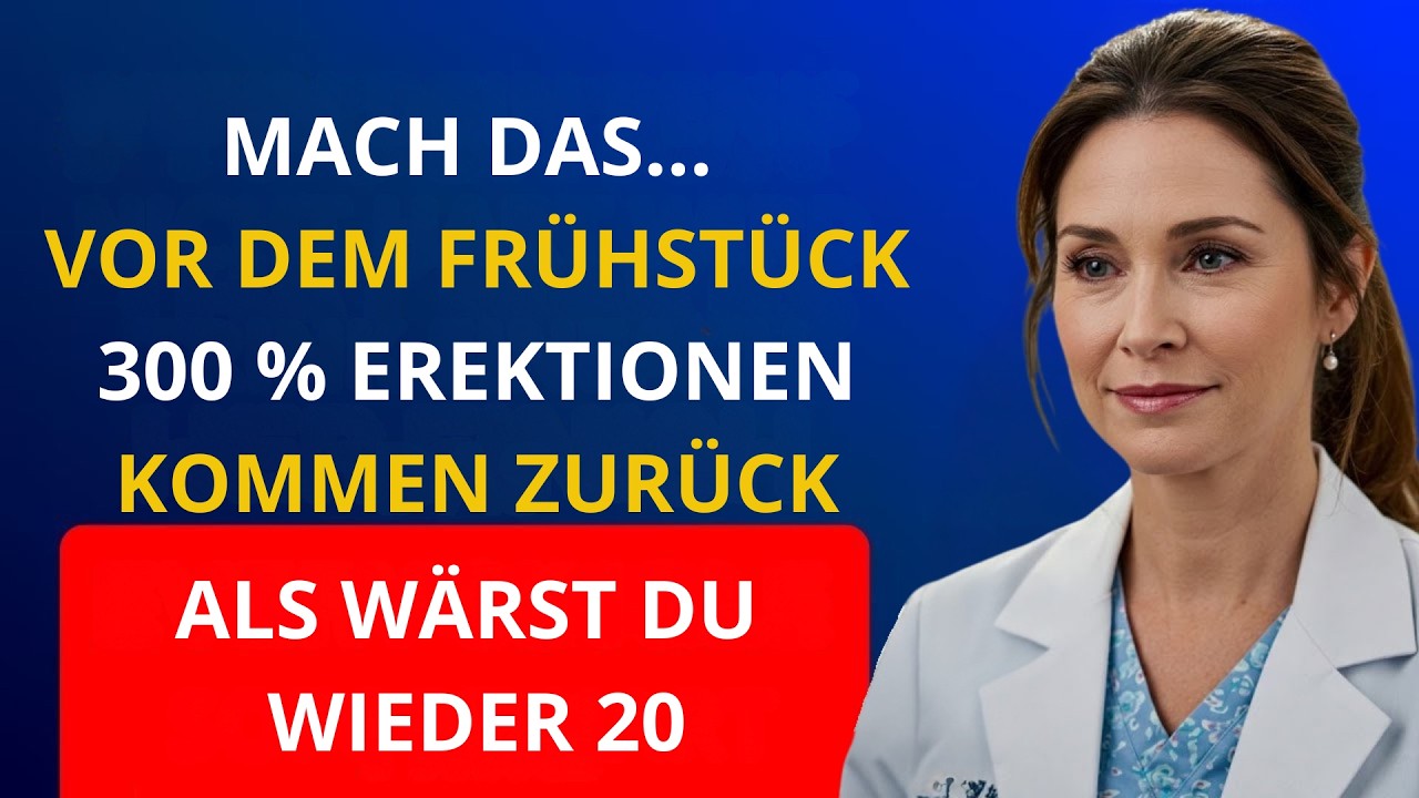 Männer über 60: Tun Sie DAS vor dem Frühstück und spüren Sie Ihre Power zurück! | Gesundheitsarzt