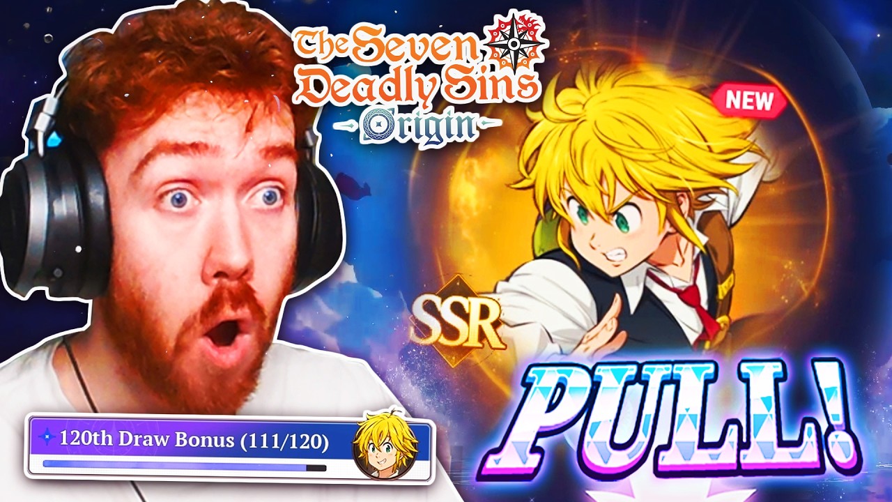 OMFG! First EVER SSR Meliodas Summons! 40K+ STAR MEMORY | 7DS: Origin