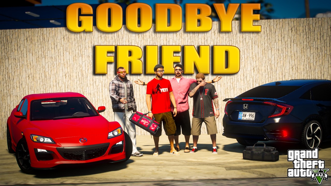 HASSAN LEAVES LOS SANTOS!! | FT. MAZDA RX-8 | GTA 5 GAMEPLAY