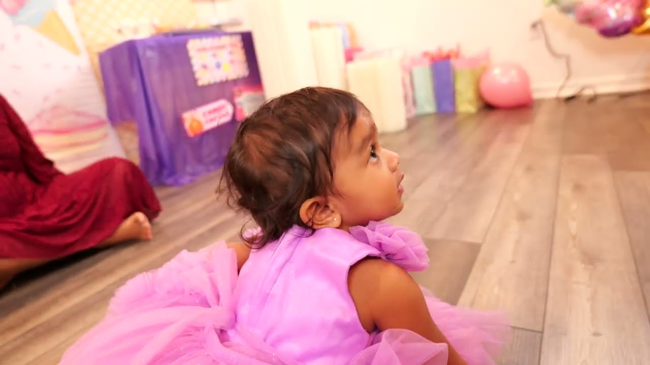 Vedha 1st Birthday