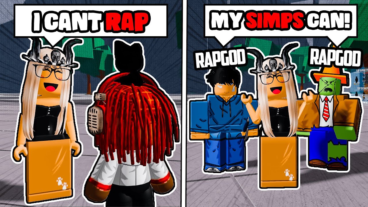 E-Girl Created A RAP CLAN, So I RAP BATTLED Them.. | The Strongest Battlegrounds