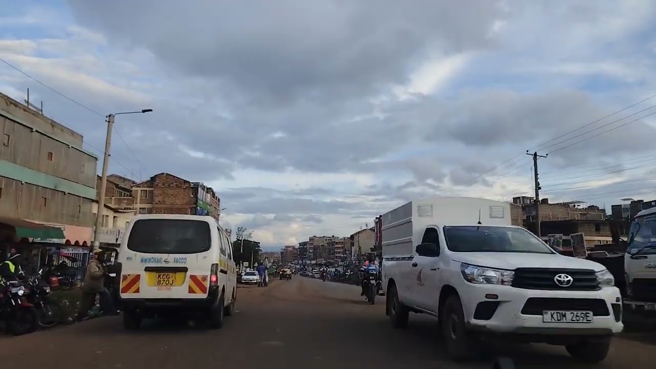 {DRIVE} KASARANI MWIKI ROAD TO KAYOLE JUNCTION , NAIROBI