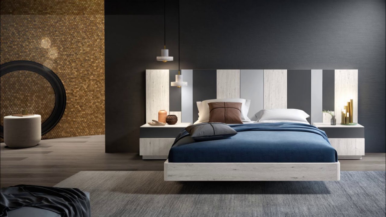 Lit contemporain design @cbc-meubles.com