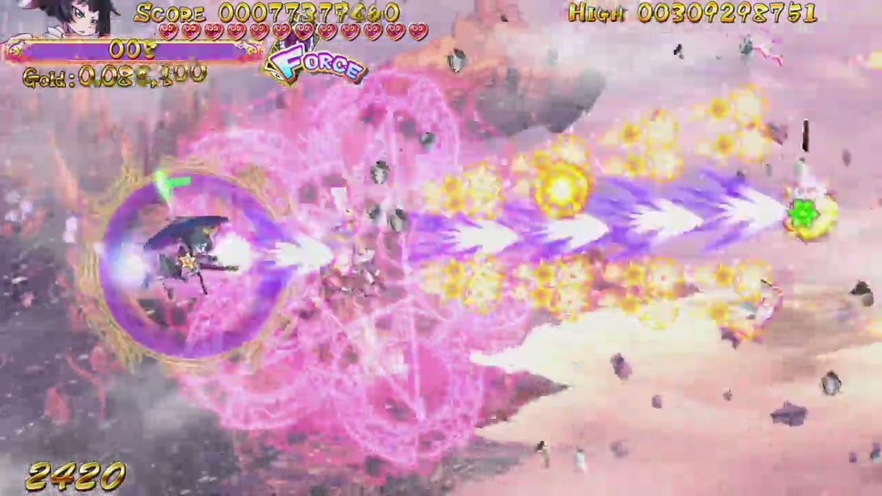 Trouble Witches Final 1cc (Valpurgis Night Mode) PS4