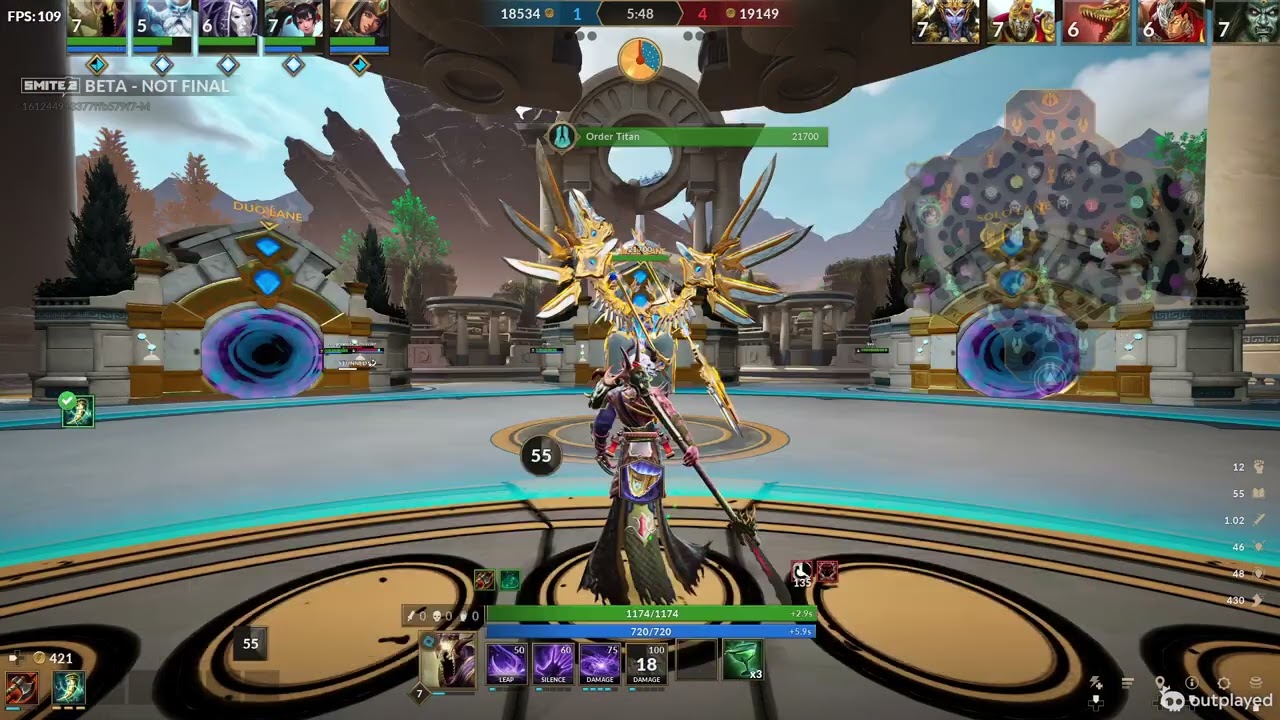 SMITE 2 Hades solo Ranked