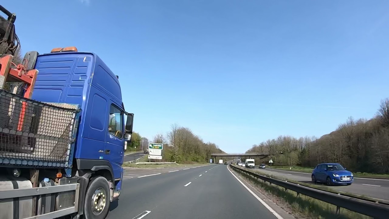 A Matty’s drive with us. 20/4/21. Marsh Mills - Marley Head. Dual Carriageway A38 real time ish  410