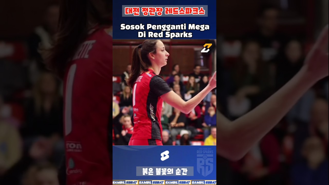WOW‼️Sosok Pengganti Mega Di Red Sparks⁉️#redsparks #megawatihangestri #elisazanette #ligavolikorea